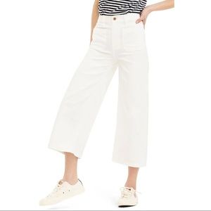 J. Crew Point Sur Wide Leg High Rise Jeans